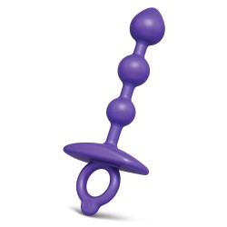 B-VIBE Zip Anal Beads Violett