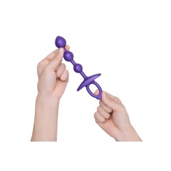 B-VIBE Zip Anal Beads Violett