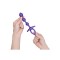 B-VIBE Zip Anal Beads Violett