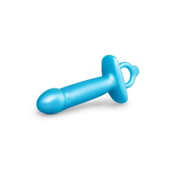 B-VIBE Lil Dil Silikon Anal Plug Blau