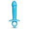 B-VIBE Lil Dil Silikon Anal Plug Blau