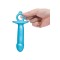 B-VIBE Lil Dil Silikon Anal Plug Blau