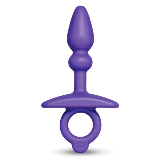 B-VIBE Dart Silikon Anal-Plug Violett
