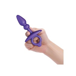 B-VIBE Dart Silikon Anal-Plug Violett