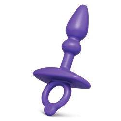 B-VIBE Dart Silikon Anal-Plug Violett