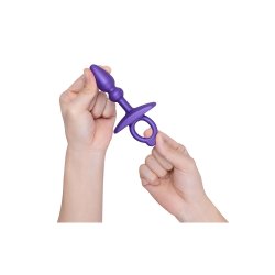 B-VIBE Dart Silikon Anal-Plug Violett