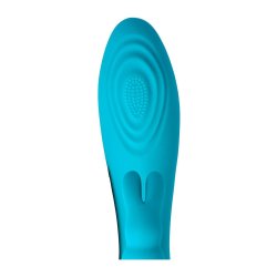 VIRGITE V9 Rabbit Vibrator mit Tapping-Funktion Blau