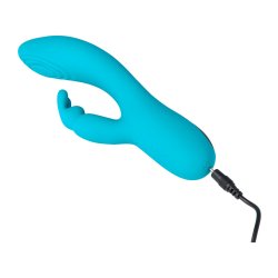 VIRGITE V9 Rabbit Vibrator mit Tapping-Funktion Blau