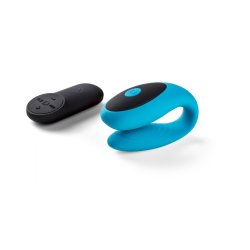VIRGITE E12 Paar-Vibrator mit Fernbedienung Blue Edition