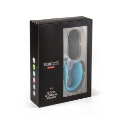 VIRGITE E12 Paar-Vibrator mit Fernbedienung Blue Edition