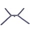 LIEBE SEELE Cerulean Dominion: Blue Leather Male Harness