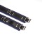 LIEBE SEELE Cerulean Dominion: Blue Leather Ankle Cuffs