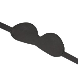 LIEBE SEELE Cerulean Dominion: Blue Leather Blindfold