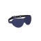 LIEBE SEELE Cerulean Dominion: Blue Leather Blindfold