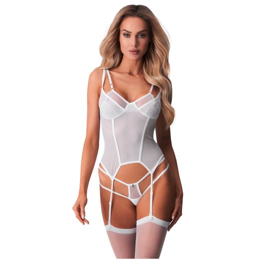 OBSESSIVE Arrowel Korsett Weiss