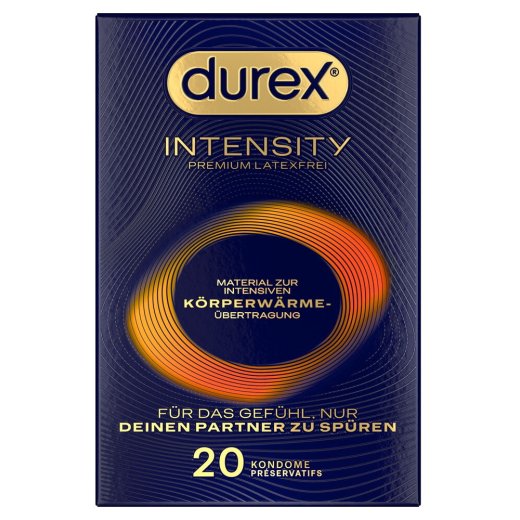 DUREX Intensity Premium Kondome Latexfrei 20 Stk.