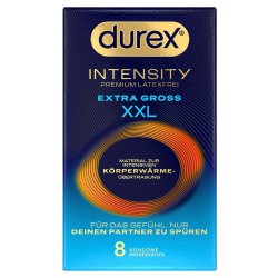 DUREX Intensity Premium Kondome XXL Latexfrei 10 Stk.