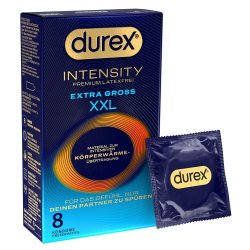DUREX Intensity Premium Kondome XXL Latexfrei 10 Stk.