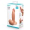 B-VIBE Slipskin Girthy Dildo Ø 4,4 cm x 15,4 cm Mocca