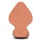 B-VIBE Slipskin Girthy Dildo Ø 4,4 cm x 15,4 cm Mocca