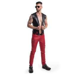 REGNES FETISH PLANET Wetlook Hose RMTommaso002 Rot