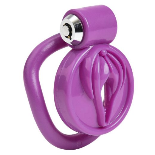 COCKLOCK Sissy Clit Keuschheitsgürtel 2.5 x 3.8 cm Violett