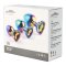 P&L Anal-Plugs mit herzförmiger Ziersteinbasis 3er-Set au Aluminium Multicolor