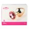 P&L Anal-Plug mit Ziersteinbasis aus Aluminium Large Gold/Rosé