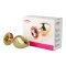 P&L Anal-Plug mit Ziersteinbasis aus Aluminium Large Gold/Rosé