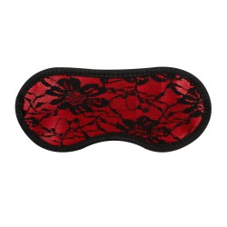 BEDROOM FANTASIES Lace & Leather Look BDSM Kit 9-teilig Rot/ Schwarz