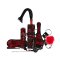 BEDROOM FANTASIES Lace & Leather Look BDSM Kit 9-teilig Rot/ Schwarz