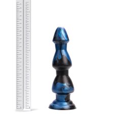 KIOTOS Revolt Blue Wave Dildo 29 Small Ø 5.5 cm x 20.5 cm Blau/Schwarz