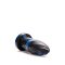 KIOTOS Revolt Blue Wave Dildo 28 Ø 8 cm x 25 cm Blau/Schwarz