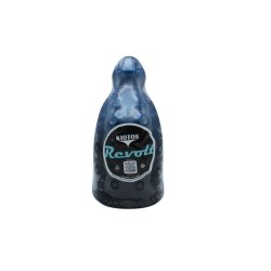 KIOTOS Revolt Blue Wave Dildo 13 Ø 7.2 cm x 16 cm Blau/Schwarz