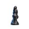 KIOTOS Revolt Blue Wave Dildo 09 Large Ø 9.5 cm x 25 cm Blau/Schwarz