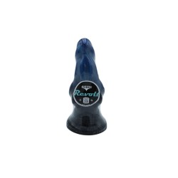KIOTOS Revolt Blue Wave Dildo 09 Medium Ø 8 cm x 22 cm Blau/Schwarz