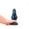 KIOTOS Revolt Blue Wave Dildo 09 Medium Ø 8 cm x 22 cm Blau/Schwarz