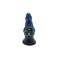 KIOTOS Revolt Blue Wave Dildo 09 Medium Ø 8 cm x 22 cm Blau/Schwarz