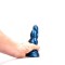 KIOTOS Revolt Blue Wave Dildo 09 Small Ø 6.5 cm x 17.5 cm Blau/Schwarz