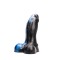 KIOTOS Revolt Blue Wave Dildo 08 Large Ø 7 cm x 22 cm Blau/Schwarz