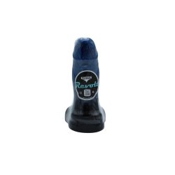 KIOTOS Revolt Blue Wave Dildo 08 Medium Ø 5.5 cm x 18.5 cm Blau/Schwarz
