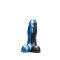 KIOTOS Revolt Blue Wave Dildo 08 Medium Ø 5.5 cm x 18.5 cm Blau/Schwarz