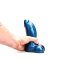 KIOTOS Revolt Blue Wave Dildo 08 Medium Ø 5.5 cm x 18.5 cm Blau/Schwarz