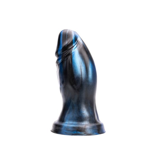 KIOTOS Revolt Blue Wave Dildo 07 Large Ø 8 cm x 21.5 cm Blau/Schwarz