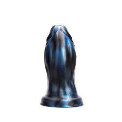 KIOTOS Revolt Blue Wave Dildo 07 Large Ø 8 cm x 21.5 cm Blau/Schwarz