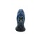 KIOTOS Revolt Blue Wave Dildo 07 Large Ø 8 cm x 21.5 cm Blau/Schwarz