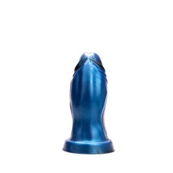 KIOTOS Revolt Blue Wave Dildo 07 Medium Ø 6.5 cm x 18.5 cm Blau/Schwarz