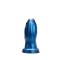 KIOTOS Revolt Blue Wave Dildo 07 Medium Ø 6.5 cm x 18.5 cm Blau/Schwarz