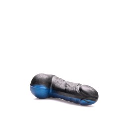 KIOTOS Revolt Blue Wave Dildo 06 Small Ø 5.5 cm x 19.5 cm Blau/Schwarz