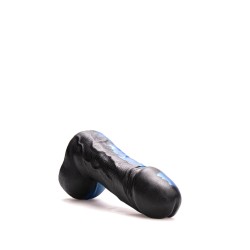 KIOTOS Revolt Blue Wave Dildo 06 Small Ø 5.5 cm x 19.5 cm Blau/Schwarz